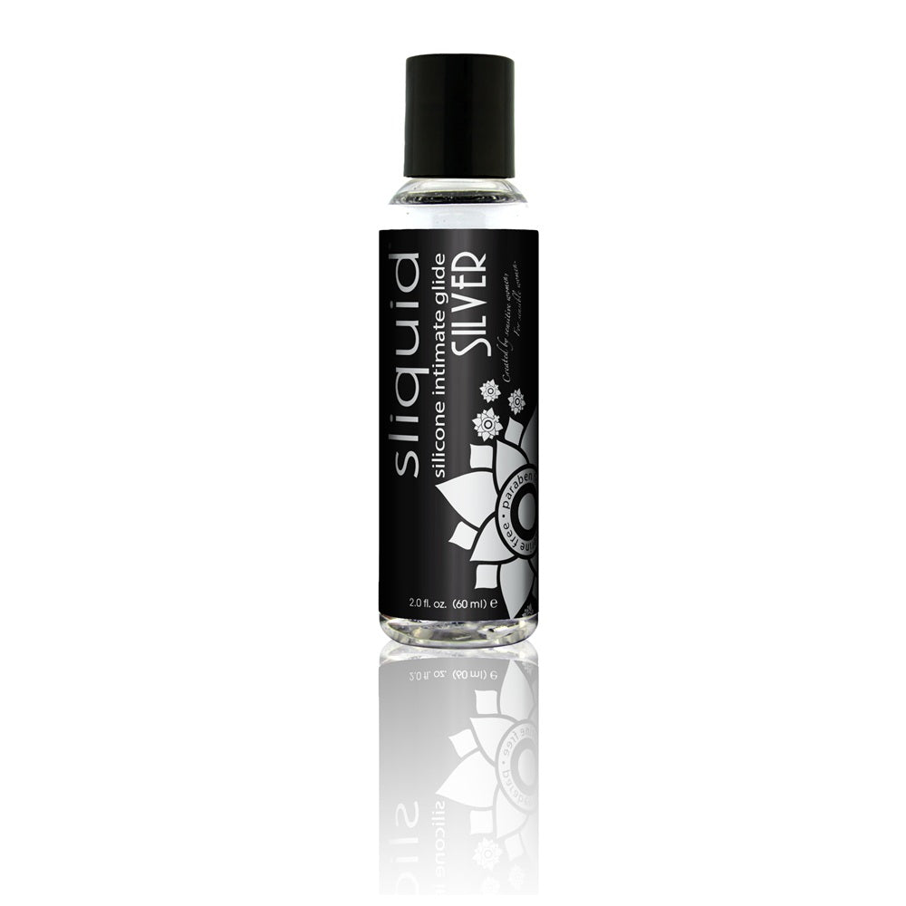 Sliquid Naturals Silver Silicone Lubricant-59ml